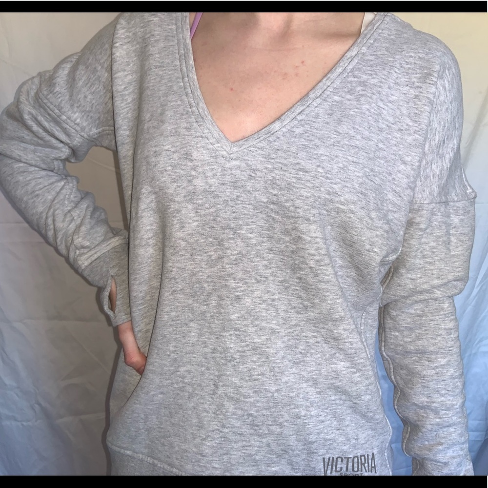 Victoria sport v neck hoodie